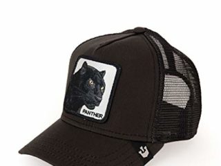 Goorin Bros Trucker Baseball Black Panther Animal Farm Hombre Negro, 1010465 Negro Talla única