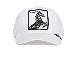 Goorin Bros Trucker Cap Stallion/Pferd White - One-Size