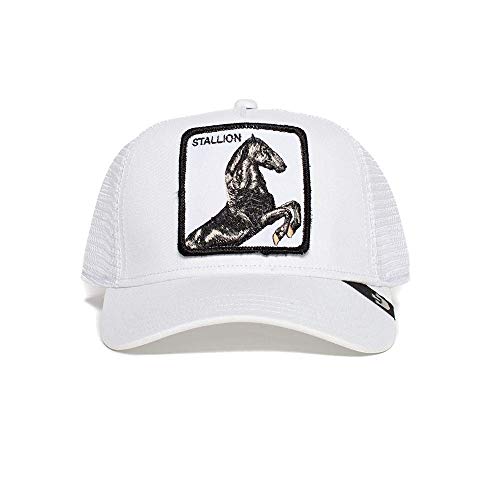 Goorin Bros Trucker Cap Stallion/Pferd White - One-Size