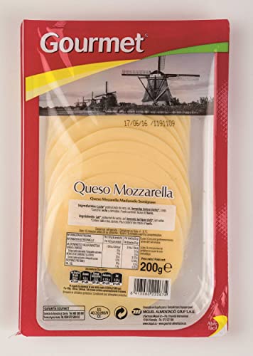 Gourmet - Queso Mozzarella Lonchas 200 g