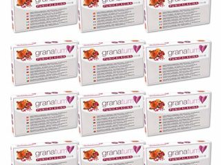 Granatum Plus - Extracto de Granada Punicalagina PLUS | Complemento Alimenticio Natural 100% Origen España | Polifenoles Naturales | Complemento Nutricional | (12 Cajas de 28 Cápsulas)