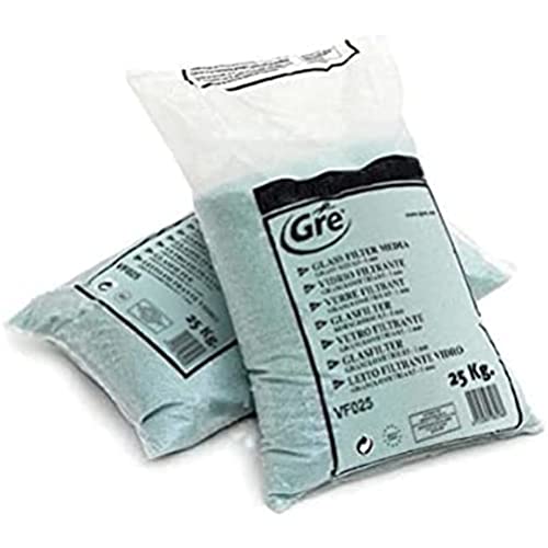 Gre VF025 - Vidrio Filtrante para Piscina, Saco 25kg