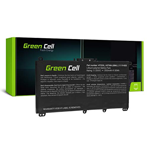 Green Cell Batería para HP 15-DA0737NS 15-DA0738NS 15-DA0739NC 15-DA0740NS 15-DA0742NS 15-DA0743NS 15-DA0747NS 15-DA0748NS 15-DA0750NS 15-DA0752NS Portátil (3550mAh 11.55V Negro)