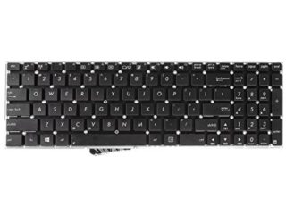 Green Cell® Teclado de Ordenador Portátil para ASUS F556UA-X0094T (Disposición: QWERTY US English | Color: Negro)