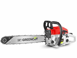 Greencut GS620X - Motosierra de gasolina, 62cc - 3,8cv, espada de 20
