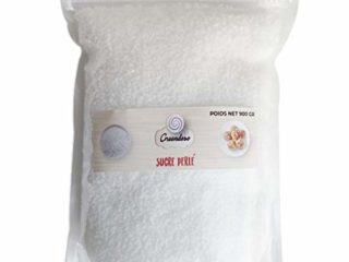 Greendoso-Azúcar Perlado, Grano Medio 900 gr, Idéal por Hornear Gofres, Rollos, Roscón y como Decoración de Dulces