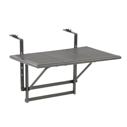 greenmotion – Mesa de pared, Mesa colgante,  suspendida, Mesa balcón, terraza y patio, Mesa desayuno, Mesa rectangular, Mesa comedor, auxiliar, Mueble mobiliario exterior