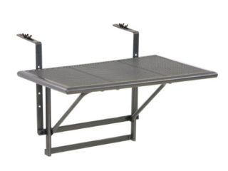 greenmotion – Mesa de pared, Mesa colgante,  suspendida, Mesa balcón, terraza y patio, Mesa desayuno, Mesa rectangular, Mesa comedor, auxiliar, Mueble mobiliario exterior