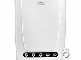 gridinlux | Generador de Ozono Action 1300 | Purificador de Aire y Agua | Mando a Distancia | Especial Hogar y Espacios Pequeños | Potencia y Duración Personalizables | 14W