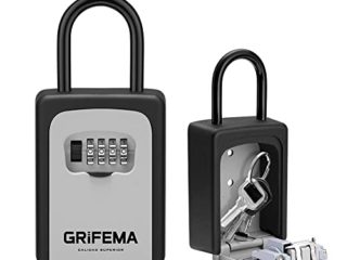 GRIFEMA - Caja de Cerradura, Armarios de llaves con Gancho [Exclusivo en Amazon]