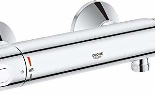 Grohe Grohtherm 1000 - Termostato de ducha 1/2", color cromo (Ref.34143003)