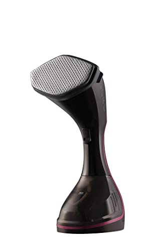Grundig ST 8150 Fashion Brush - Plancha de vapor (2200 W, 28 g/min, calentamiento rápido: 35 s, cable de 2,5 m), color morado, negro y plateado