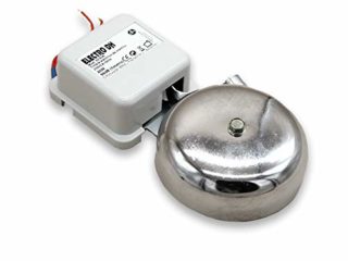 GSC Evolution Evila - Timbre electrico campana con martillo 10cm, Multicolor