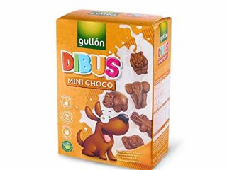 Gullón Galletas Chocolate Dibus Mini, 250g