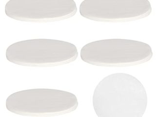 GWHOLE 500 Hojas Papel Antiadherente Horno Papel Redondo para Hamburguesas, Cheeseburgers, Albóndigas, Sartén, Barbacoa