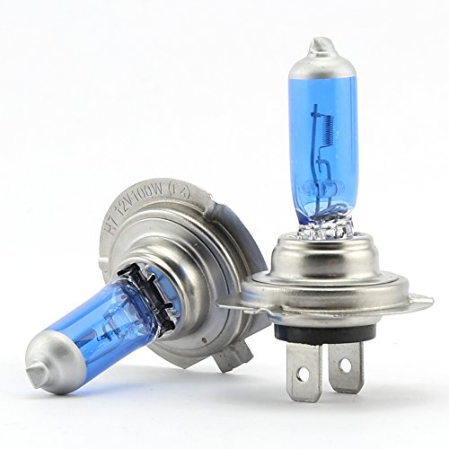 H7 100W 12V Lámpara Halógena para Coche Bombilla de Xenón Blanco