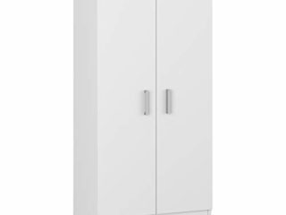 Habitdesign 007813O - Zapatero Armario Basic, Mueble Auxiliar Acabado en Color Blanco, Medidas: 108 x 55 x 36 cm de Fondo