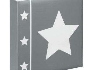 Hama Skies Gris álbum de foto y protector - Álbum de fotografía (220 mm, 225 mm, Gris, 100 hojas, 10 x 15, 200 hojas)