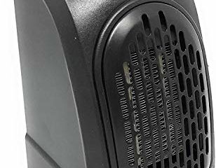 Handy Heater - Gesundhome 350W Mini Portátil Estufa Eléctrico Calefactor Cerámicos Calefacción de Pared Termoventilador con Digital Termostato Ajustable para Oficina/Casa/Garaje/Camper