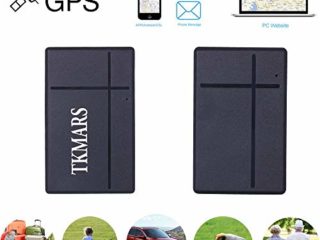 Hangang Mini Rastreador GPS, TKMARS gsm SIM Tracking Ubicación en Tiempo Real Localizador GPS antirrobo Teclas satelitales Búsqueda portátil de Mini Llaves con App para smarphone y PC Tablet (TK903B)