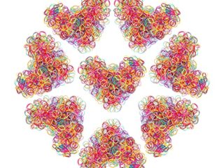 Hanyousheng Gomas de Pelo, Mini Gomas Pelo, Goma de Pelo Multicolor, 1000 Piezas Gomas Pelo Bebe, Gomas de Pelo Niña, Elástico Banda de Pelo, Gomas pelo Pequeñas para Niños y Niñas