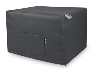 HAPPERS Puff Gris Convertible en Cama cómoda con Funda de Polipiel incluida, Futón con Cama colchon, colchoneta Convertible en Puff o cómodo sillón Fabricado en España. Incluye 3 años de garantía