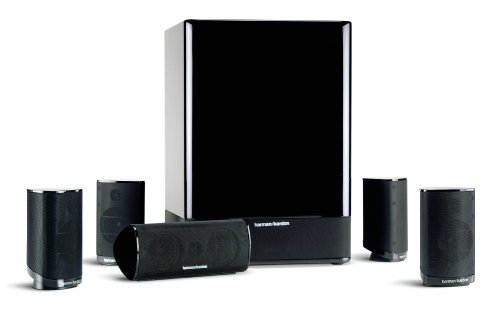 Harman Kardon hkts-15 5.1, de Alto Rendimiento – Juego de Cine en casa Sistema de Altavoces (Negro Brillante) (descontinuado por Fabricante)