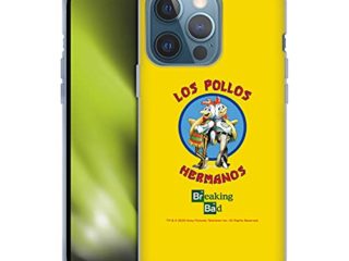 Head Case Designs Licenciado Oficialmente Breaking Bad Los Pollos Hermanos Gráficos Carcasa de Gel de Silicona Compatible con Apple iPhone 13 Pro