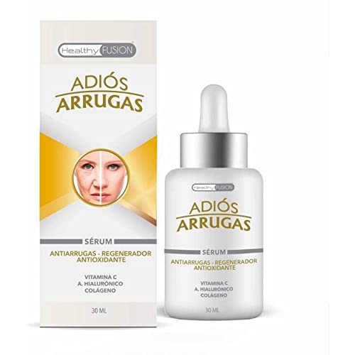 Healthy Fusion Potente sérum anti-arrugas y anti-aging, Acción hidratante, Previene y elimina las arrugas y los signos de la edad, Nutre la piel en profundidad, elasticidad, firmeza y juventud, 30ml