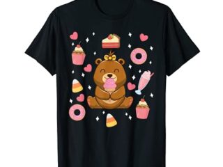 Helado Tarta Caramelo Buñuelo Postre Dulce Pastelería Camiseta