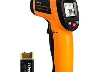 Helect (No para Humanos) Termómetro Infrarrojo Digital Láser Sin Contacto, Pistola de Temperatura -50℃ a 550℃ con pantalla LCD