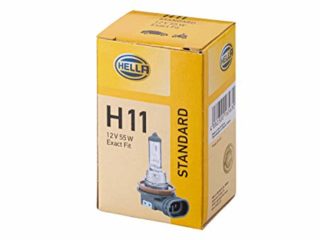 HELLA 8GH 008 358-121 Lámpara - H11 - Standard - 12V - 55W - Tipo de portalámpara: PGJ19-2 - caja - Cant.: 1