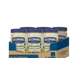Hellmann's Salsa Vegana 270g - Pack de 6