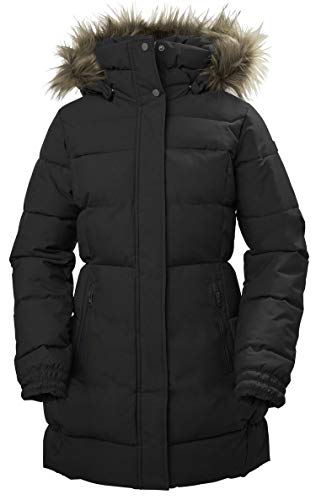 Helly Hansen Blume Chaqueta De Fumador Repelente Al Agua Aislado Parka Invierno, Mujer, Negro, L