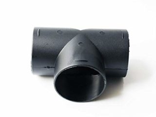 Hellycuche - Conector en T Redondo para Calentador de estacionamiento diésel (75 mm/60 mm)