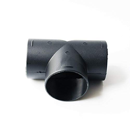 Hellycuche - Conector en T Redondo para Calentador de estacionamiento diésel (75 mm/60 mm)
