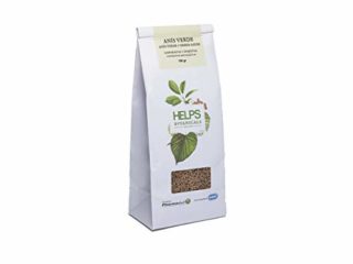 HELPS INFUSIONES - Infusión De Anís Verde A Granel. Te De Anís Digestivo Y Alivio De Gases. Bolsa A Granel De 100 Gramos.