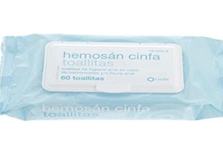 HEMOSAN CINFA HEMORROIDES 60 TOALLITAS