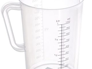 HENDI Jarra medidora de polipropileno - 1 L - ø110x(H)170 mm