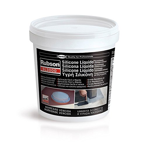 Henkel M129939 - Silicona liquida rubson sl 3000 1 kg blanco