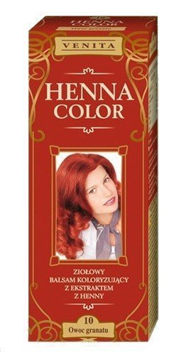 Henna Color 10 Granate Bálsamo Capilar Tinte Para Cabello Efecto De Color Tinte De Pelo Natural Gallina Eco