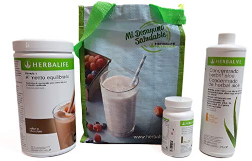 Herbalife Programa completo por perder peso - sabor chocolate cremoso