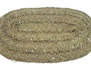HERSIG - Alfombra Fibra Natural | Alfombra Esparto Oval - 60 cm