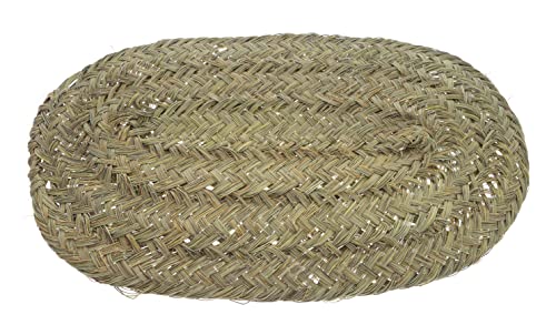 HERSIG - Alfombra Fibra Natural | Alfombra Esparto Oval - 60 cm