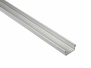 HEXIM - Rieles de acero inoxidable con perfil en U (15 mm, 10 unidades = 20 m x 2,00 m)