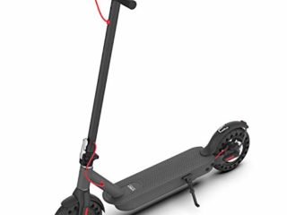 Hiboy Patinete Eléctrico S2 Pro - Neumáticos Sólidos de 10" - hasta 40 KM de Largo Alcance y 25 KM/H Patinete Eléctrico para Adultos con Doble Sistema de frenado y aplicación