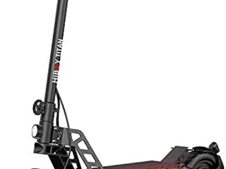 Hiboy Titan Patinete Eléctrico para Adultos 25 Km/h- 48V 12,5 Ah, Alcance 45 Km, neumáticos de Aire de 25.4cm, Scooter eléctrico Plegable con Sistema de frenado Doble (Rojo y Negro)