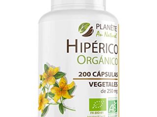 Hierba de San Juan - Hipérico Orgánico - 250 mg - 200 cápsulas vegetales