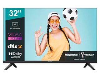 Hisense 32A4EG (32") Smart TV Full HD, con Natural Colour Enhancer, DTS Virtual X, VIDAA U5, Youtube, Netflix, HDMI, WiFi (NUEVO 2021)
