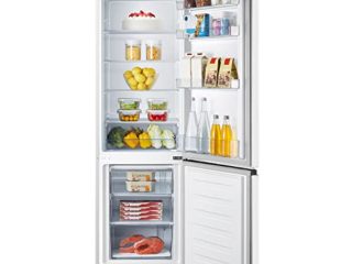 Hisense RB343D4CWF - Frigorífico Combi, Capacidad 269 L con 180 cm Alto, Cajón Verduras, 4 Estrellas Congelador, Puerta Reversible, Silencioso 39dB, Color Blanco